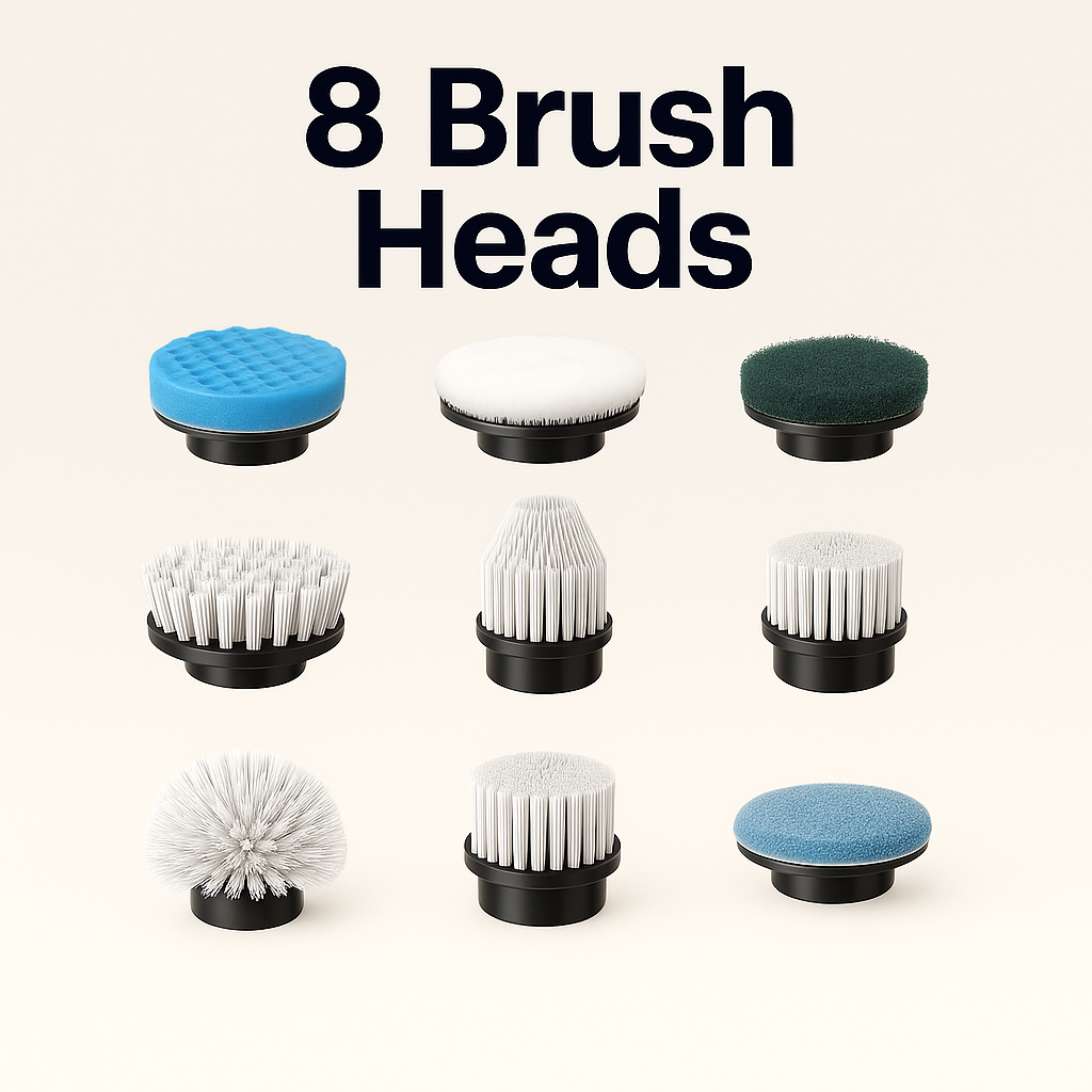 Scrub Jet Spin Scrubber