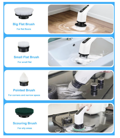 Scrub Jet Spin Scrubber