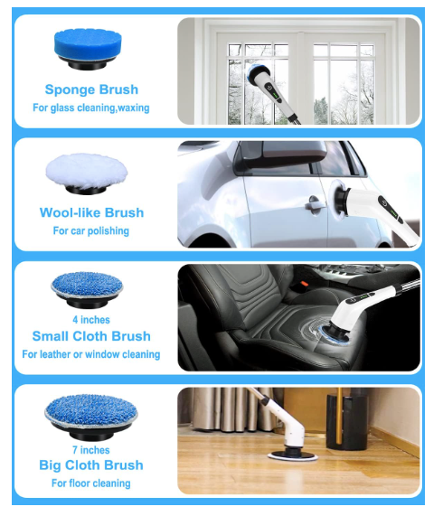 Scrub Jet Spin Scrubber